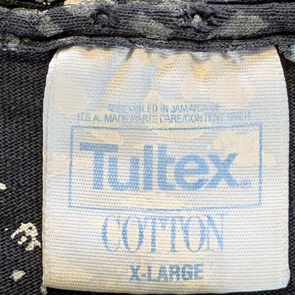 1991 Los Angeles Raiders All Over Print AOP Logo 7 Tultex Single Stitch T-Shirt - Picture 4 of 7